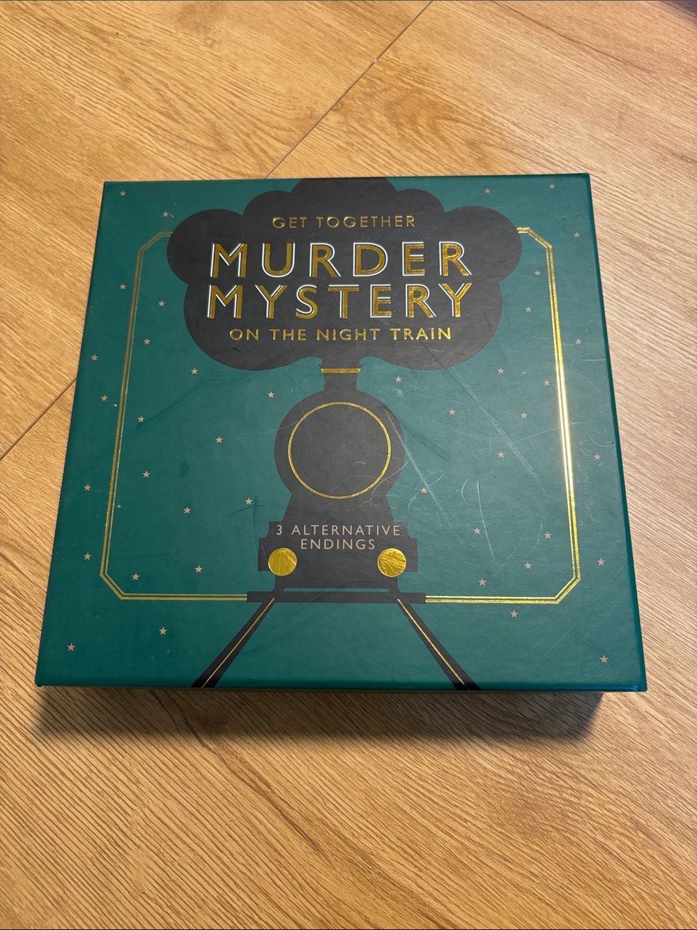 Murder Mystery On The Night Train Game-NIP
